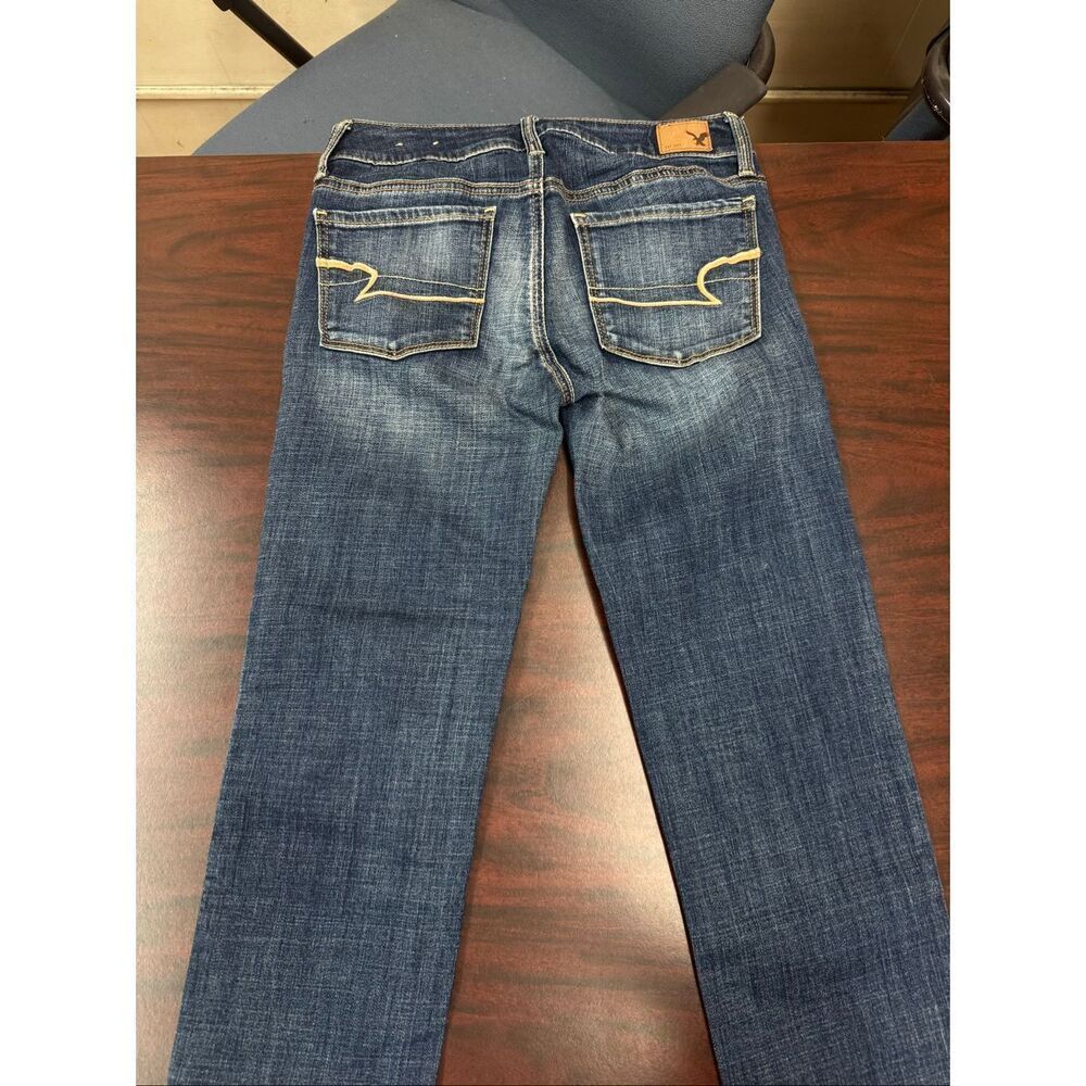 American Eagle Super Stretch Skinny Jeans Size 2 Short - Picture 4 of 8
